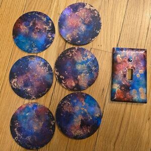No-brand Red and Purple Decor-home-accesories